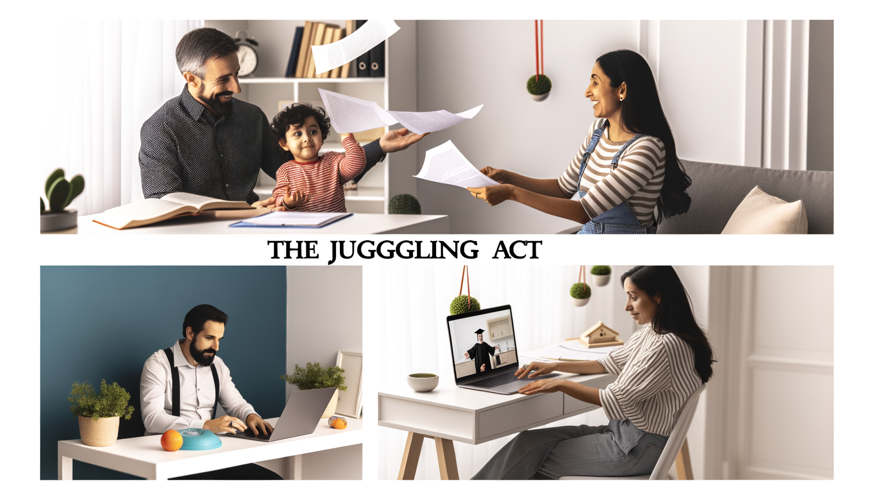 Working parents balancing education and family